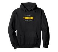 Un Amoureux du Yorkshire, J'aime Vraiment Le Yorkshire Sweat à Capuche