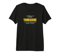 Un Amoureux du Yorkshire, J'aime Vraiment Le Yorkshire T-Shirt Haut de Gamme