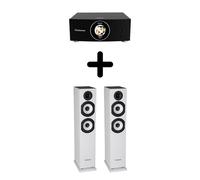 Un Ampli Cabasse AMP 240S + une paire d'enceintes colonne Cabasse Jersey MT32/2