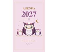 Un an avec les chouettes: Agenda de poche 2027, une semaine sur deux pages