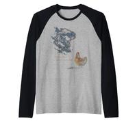 Un ancêtre Amusant du Poulet T-Rex, souvenez-Vous de Qui Vous êtes Manche Raglan
