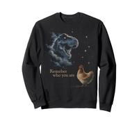 Un ancêtre Amusant du Poulet T-Rex, souvenez-Vous de Qui Vous êtes Sweatshirt