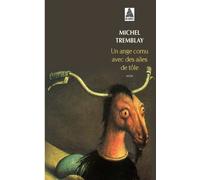 Un Ange Cornu Avec Des Ailes De Tole