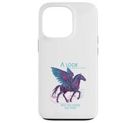 Un aperçu du Futur Cyber Horse SciFi Pegasos Design Coque pour iPhone 13 Pro