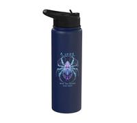 Un aperçu du futur design de science-fiction futuriste en forme d'araignée Stainless Steel Insulated Water Bottle