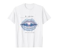 Un aperçu du Futur Design futuriste de Science-Fiction buccal T-Shirt