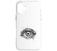 Un aperçu du Futur Design futuriste de Science-Fiction pour Les Yeux Coque pour iPhone 16 Plus