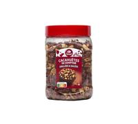 Un apéritif convivial et croustillant avec les Cacahuètes grillées et salées CARREFOUR CLASSIC' - Format familial de 400 g - Lot de 4