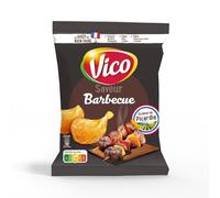 Un apéritif gourmand sans compromis avec les chips Barbecue VICO, format 125g - Lot de 6
