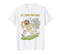 Un Apiculteur drôle si Je Cours, Vous courez Bee Swarm Meme T-Shirt Graphique avec Valeur