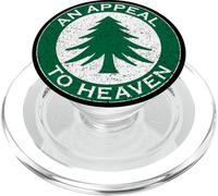 Un Appel au Ciel Drapeau de pin Rond de la Nouvelle-Angleterre PopSockets PopGrip pour MagSafe