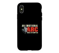 Un Arc émotionnel a été tenté d'observateurs documentaires Amusants Coque pour iPhone X/XS