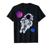 Un Astronaute Flotte dans l'espace T-Shirt Graphique avec Valeur