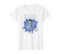 Un Astronaute Grenouille, Parfois, Je suis Juste en Train de péter Un mème Spatial Amusant T-Shirt Graphique avec Valeur, Femme, Blanc, S