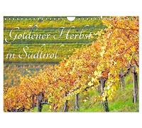Un automne doré dans le Tyrol du Sud, Version française (Calendrier mural 2026 DIN A4 portrait), Calendrier CALVENDO mensuel