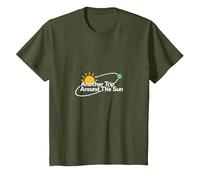Un Autre Voyage Autour du Soleil Cadeau d'anniversaire pour Homme T-Shirt, Enfant, Olive, 8 Ans