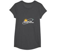 Un Autre Voyage Autour du Soleil Cadeau d'anniversaire pour Homme T-Shirt, Fille, Chiné Foncé, M