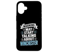 Un avertissement amusant de Winchester peut commencer à parler de Winchester Coque pour iPhone 16 Plus
