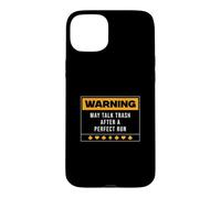Un Avertissement Peut dire Trash après Une Course Parfaite | Cool Rummy Player Coque pour iPhone 15 Plus