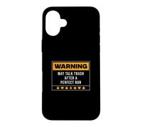 Un Avertissement Peut dire Trash après Une Course Parfaite | Cool Rummy Player Coque pour iPhone 16 Plus