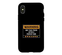 Un Avertissement Peut dire Trash après Une Course Parfaite | Cool Rummy Player Coque pour iPhone X/XS