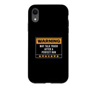 Un Avertissement Peut dire Trash après Une Course Parfaite | Cool Rummy Player Coque pour iPhone XR
