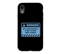 Un Avertissement Peut spontanément Commencer à Parler des Requins Coque pour iPhone XR