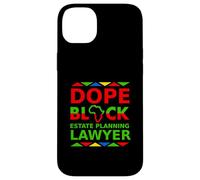 Un Avocat spécialisé dans la Planification successorale de Dope Black Proud Black Attorney Pride Coque pour iPhone 14 Plus