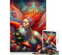 Un Baiser d'enchanteresse Puzzle de 1000 pièces pour Adolescents Développe Les capacités analytiques Atelier de détente Cadeau de Noël idéal (50x75cm)