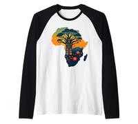 Un baobab enraciné en Afrique | Art tribal du continent africain Manche Raglan