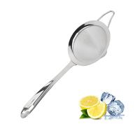 Un bar au-dessus de la passoire professionnelle de tamis a mailles fins - Pepeur a la rouille 304 Cocktail en acier inoxydable pour bar a domicil