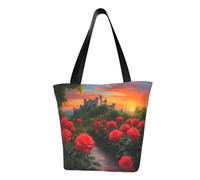 Un beau château sac à main à la mode, sac à bandoulière pour femme, adapté pour le week-end, les voyages, le shopping, le shopping