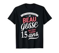 Un Beau Gosse De 15 Ans Cadeau Anniversaire Drôle T-Shirt