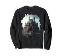 Un Beau Monde Fantastique de château de Conte de fées Sweatshirt