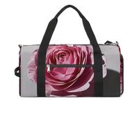Un beau sac de sport à fleurs pour homme et femme, sac fourre-tout imperméable, grand sac de sport pour voyage et entraînement