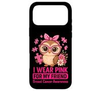 Un bébé Hibou Que Je Porte du Rose pour sensibiliser Mon Amie au Cancer du Sein Coque pour iPhone 17 Pro Max