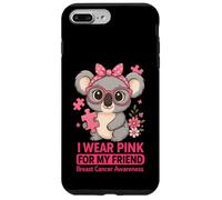 Un bébé Koala Que Je Porte du Rose pour sensibiliser Mon Amie au Cancer du Sein Coque pour iPhone 7 Plus/8 Plus