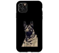 Un Berger Allemand dans Ww2 Équipement Militaire Allemand Anthro Coque pour iPhone 11 Pro Max