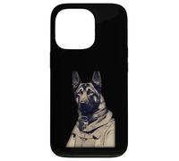 Un Berger Allemand dans Ww2 Équipement Militaire Allemand Anthro Coque pour iPhone 13 Pro