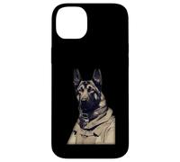 Un Berger Allemand dans Ww2 Équipement Militaire Allemand Anthro Coque pour iPhone 14 Plus