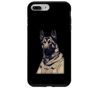 Un Berger Allemand dans Ww2 Équipement Militaire Allemand Anthro Coque pour iPhone 7 Plus/8 Plus