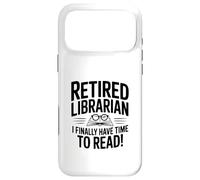 Un bibliothécaire à la Retraite a Enfin Le Temps de Lire Coque pour iPhone 17 Pro Max