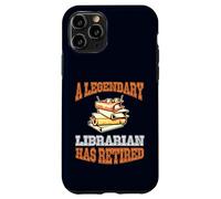 Un bibliothécaire légendaire a Pris sa Retraite drôle fête de Retraite Coque pour iPhone 11 Pro