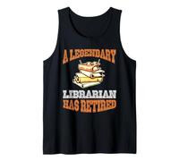 Un bibliothécaire légendaire a Pris sa Retraite drôle fête de Retraite Débardeur