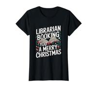 Un bibliothécaire Vous réserve Un Joyeux Noël - Bibliothèque de Noël T-Shirt Graphique avec Valeur