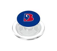 Un Bison, Un Buffle d'Amérique, à l'intérieur d'une Lettre B en Gras PopSockets PopGrip pour MagSafe
