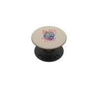 Un Blaireau drôle, Soyez Une sorte de Feral, Vintage, Sarcastique et Sauvage PopSockets PopGrip Adhésif