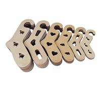 Un bloc de chaussettes en bois pour tricoter, planches à chaussettes, gabarit chaussettes. (03) cœur, 38-40)