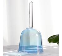 Un bol de chant de quartz coloré, Bol chantant en cristal 432 Hz 5,5 pouces Note A Chakra du troisième œil Lot de 3 for la méditation yoga(Without case)