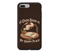 Un Bon Livre est Mon Lieu de Bonheur pour Les Amateurs de Lecture Coque pour iPhone 7 Plus/8 Plus
